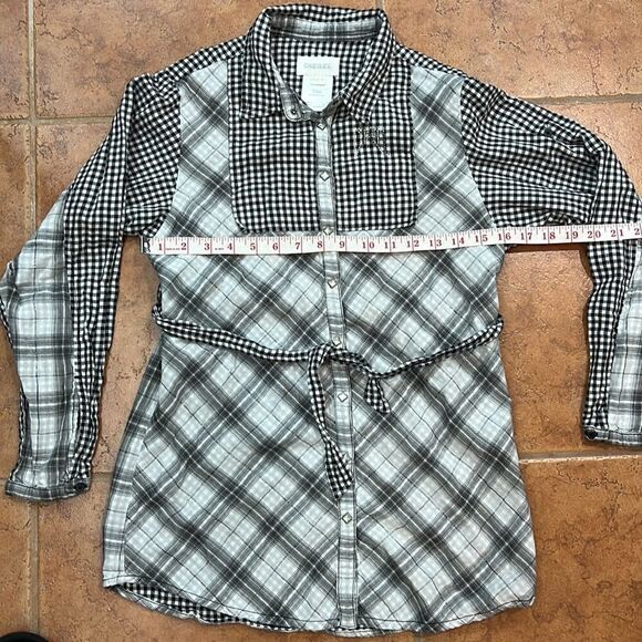 Diesel Big Girls' Cafty Blouse size M - Picture 10 of 11